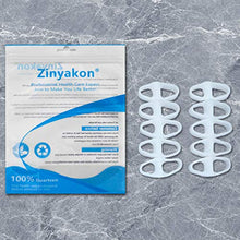 Load image into Gallery viewer, Zinyakon Two Hole Big Toe Separator and Straightener, 12 Pack of Silicone Big Toe Spacer, Toe Corrector for Overlapping Toes, Bunion Pain Relief
