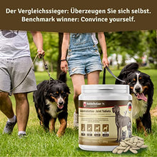 Load image into Gallery viewer, Veddelholzer Dog Joint Tablets with Greenlipped Mussel MSM and Devil's Claw Glucosamine and Collagen from Germany 125 Capsules Treats with Hyalurron &amp; Omega3
