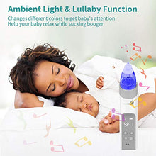 Load image into Gallery viewer, Baby Nasal Aspirator,Nasal Aspirator for Babies,Baby Nose Cleaner, Rechargeable,with Music &amp; Light Soothing Function
