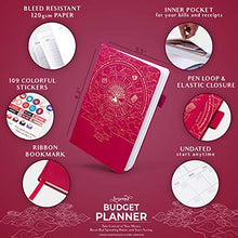 Load image into Gallery viewer, Legend Budget Planner – Deluxe Financial Planner Organizer &amp; Budget Book. Money Planner Account Book &amp; Expense Tracker Notebook Journal for Household Monthly Budgeting &amp; Personal Finance – Hot Pink
