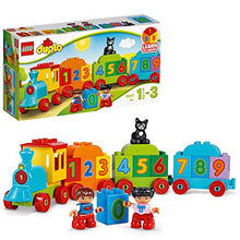 Load image into Gallery viewer, LEGO 10847 DUPLO Number Train Toy, Award-Winning Building Set with Large Number Bricks, Preschool Education Toys for Toddlers 1 .5 Years Old
