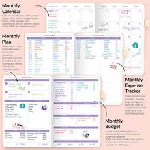 Load image into Gallery viewer, GoGirl Budget Book – Colorful Monthly Financial Planner Organizer. Budget Planner &amp; Expense Tracker to Reach Financial Goals, Lasts 1 Year, Undated, Bonus 3 Cash Envelopes, A5 Hardcover – Rose Gold
