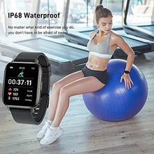 Load image into Gallery viewer, andfive Smart Watch, Fitness Tracker with 1.69" Touch Screen, Heart Rate Monitor, IP68 Waterproof Pedometer Step Counter Watch,with Sleep Monitor,Sports Smartwatch for Men Women for Android iOS
