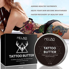 Load image into Gallery viewer, Tattoo Aftercare/Tattoo Cream/Tattoo Balm/Tattoo Salve Tattoo Butter for After,Brightener &amp; Moisturizing Ointment,Enhances Tattoo Colors, Promotes Healing, Protects,Safe, Natural - 5 oz
