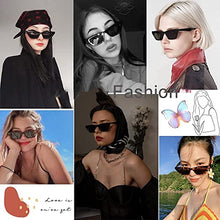 Load image into Gallery viewer, Dollger Square Cat Eye Sunglasses For Women Fashion Vintage Trendy Cateye Sunglasses For women Black
