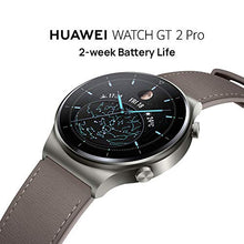 Load image into Gallery viewer, HUAWEI WATCH GT 2 Pro Smartwatch, 1.39'' AMOLED HD Touchscreen, 2-Week Battery Life, GPS and GLONASS, SpO2, 100+ Workout Modes, Bluetooth Calling, Heartrate Monitoring, Night Black
