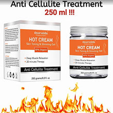 Load image into Gallery viewer, Anti Cellulite Treatment Hot Cream - SkinToning &amp; Slimming Gel 87% Organic Deep Muscle Relaxation 250 g
