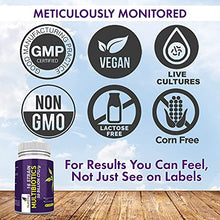 Load image into Gallery viewer, BioCultures Complex - 16 Live Strains with 50 Billion CFU Source Powder - Vegan Time Release Capsules - with Lactobacillus Acidophilus and Bifidobacterium - Made in UK by NutriZing
