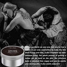 Load image into Gallery viewer, Tattoo Aftercare/Tattoo Cream/Tattoo Balm/Tattoo Salve Tattoo Butter for After,Brightener &amp; Moisturizing Ointment,Enhances Tattoo Colors, Promotes Healing, Protects,Safe, Natural - 5 oz
