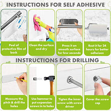 Load image into Gallery viewer, Homecart Kitchen Roll Holder under cabinet - Self Adhesive or Drilling Kitchen towel holders l Multipurpose Stainless steel - Paper Towel Holder for Bathroom and Kitchen Accessories
