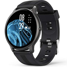 Load image into Gallery viewer, AGPTEK Smart Watch for Men, 1.3'' Full Touch Fitness LW11 Watch with Heart Rate Monitor, DIY Watch Face, Message Notification, IP68 Waterproof Outdoor Sports Smartwatch for Android iOS Phones, Black
