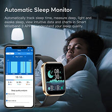 Load image into Gallery viewer, AcclaFit Smart Watch Fitness Tracker, Full Touch 5 ATM Waterproof Smartwatch, Step Counter Watch for Kids Women Men for Android iPhone
