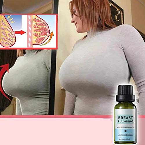 Breast Plumping Essential Oil with Plant Extracts Firming and Firming Care Massage Oil Natural Breast Enhancement Cream Eliminate Chest Wrinkle 20ml