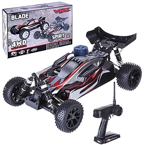 BBDI VRX RH1006 Remote Controlled Off-Road Car, 1:10 4WD RC Offroad Fast Racing Car, 18CXP Nitro All Terrain Electric Toy, 2.4 GHz High Speed Model