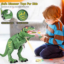 Load image into Gallery viewer, BAZOVE Dinosaur Toys for Kids 3-5 Year Old Boys Girls- LED Light Up Walking and Roaring Realistic T-Rex Dinosaur Toy - with Glowing Eyes Projection Spray Function Remote Control Dinosaur Toys(Age 3+)
