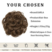 Load image into Gallery viewer, Messy Hair Bun Hair Piece Hair Scrunchie for Women Girls Wavy Curly Ponytail Extension Updo Hair Accessories Donut Hair Chignons
