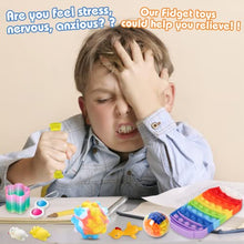 Load image into Gallery viewer, Fidget Toys Pack,50 Pcs Fidget Toy Set for Kids Adults,Sensory Toys that can Relieve the Stress of Autism,Value Package Each one is Decompressed and Fun and Creative,Toys that You can't Put It Down
