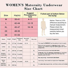 Load image into Gallery viewer, SUNNYBUY Women&#39;s Maternity High Waist Underwear Pregnancy Seamless Soft Hipster Panties Over Bump (1Black 1Skin-2pk L)
