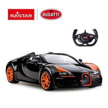 Load image into Gallery viewer, RASTAR RC Bugatti Veyron 16.4 Grand Sport Vitesse Model Racing Car, 1:14 Scale Remote Control Car Toy for Kids.
