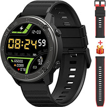 Load image into Gallery viewer, IOWODO X5 Smart Watch for Men, Women 1.3in Full Touch Screen Fitness Tracker w Heart Rate Sleep Monitor, 5ATM Waterproof Fitness Watch w Calorie Step Counter, Smartwatch for iPhone Android Phones
