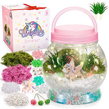 Load image into Gallery viewer, Gifts for 6 7 8 9 10 Year Old Girls, Art and Craft Kits for Kids Night Light Toy Age 5-10 Girl Boy Girlfriend Gift Valentine's Present for Wife Garden Lanterns Unicorn Birthday Gift for 6-12 Craft Kit

