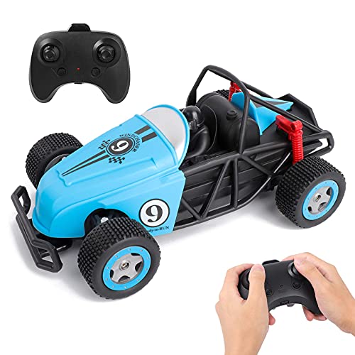 Remote Control Car for Boys, Rabing Racing RC Car 2.4GHz Electric 1/20 Scale High-Speed Race Vehicle Hobby Car RC Toy Car for Kids and Toddlers, Birthday Gift
