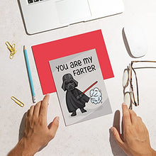 Load image into Gallery viewer, You are My Father"Farter" - Fathers Day Card - Lockdown Birthday Cards for him Birthday Cards - Quarantine Fathers Day Card - Fathers Day Card from Daughter or Son - Funny Best dad - A5

