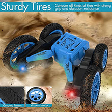 Load image into Gallery viewer, Remote Controlled Race Car, 2.4GHz RC Stunt Kids Play Vehicles Double Sided Flips 360°Rotation Off Road Race Cars with LED lights
