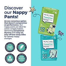 Load image into Gallery viewer, MUM &amp; YOU Premium Performance Nappychat Eco-Nappies, Size 5 (36 Nappies) with Smart Tube Technology for Extra Leak Protection
