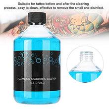 Load image into Gallery viewer, Tattoo Wash Cleaning Soap, 500ml High Enrichment Tattoo Aftercare Solution Cleaning Process Liquid Soap Tattooing Supply Suitable for All People
