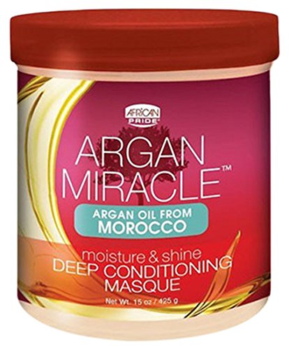 African Pride Argan Miracle Deep Conditioning Masque 15 oz