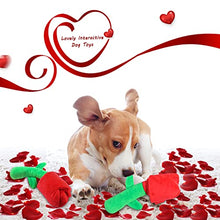 Load image into Gallery viewer, Twegin Dog Interactive Toys For Boredom,Dog Squeak Toys For Puppy Foraging Training (Rose)

