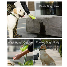 Load image into Gallery viewer, Petsoigné Portable Dog Water Bottle in Silicone Pet Water Bottles Foldable for Travel Walking Hiking (Orange)
