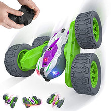 Load image into Gallery viewer, Baztoy Remote Control Car Toys Kids Boys 4WD Electronic 2.4GHz RC Crawler Racing Car Rechargeable Offroad Fast RC Car Stunt Vehicles Games Children 3-12 Year Old Birthday Gift Present Indoor Outdoor
