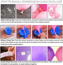 Load image into Gallery viewer, 92pcs Outer Space Balloon Arch Garland Kit, Blue Silver Orange Balloons and Astronaut Rocket Balloons Honeycomb Balls for Kids Birthday Party Decorations
