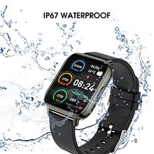 Load image into Gallery viewer, Smart Watch, 1.69" Touch Screen Smart watch for Women Men, 24 Sports Modes Fitness Activity Trackers, IP67 Waterproof Step Counter Watch, Fitness Watch with Heart Rate Sleep Monitor for Android iOS
