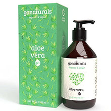 Load image into Gallery viewer, GONATURALS Pure Aloe Vera Gel For Face - Pure Organic Aloe Vera Gel Rich in Vitamin A, C, E &amp; Serving As An Acne Moisturiser - 100% Aloe Vera Gel for Hair - Alternative to Aloe Vera Cream, 250ml
