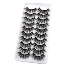 Load image into Gallery viewer, JIMIRE 10 Pairs False Eyelashes Natural Lashes Fluffy 3D Volume Eyelashes Pack

