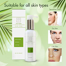 Load image into Gallery viewer, HerbOrganic Aloe Vera Face Wash – Hydrating and Skin Cleanser – Skin Care and Acne Face Wash– Treat Inflammation – 100 ml
