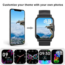 Load image into Gallery viewer, Ninkiyco Watches Men, Smart Watch with Blood Pressure Heart Rate Sleep Monitor, Fitness Tracker Step Counter Watch for Men Him Kids Dad Boyfriend Teenage Boys for iPhone Android Phone
