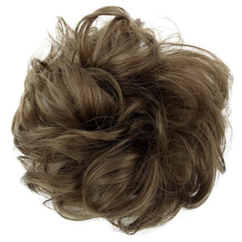 PRETTYSHOP Hairpiece Hair Rubber Scrunchie Scrunchy Updos VOLUMINOUS Curly Messy Bun G8A