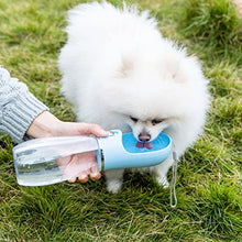 Load image into Gallery viewer, Nobleza - Dog Water Bottle 500ML, Leak Proof Portable Puppy Water Dispenser Pet Outdoor Travelling Large Drinking Cup
