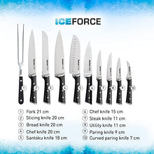 Load image into Gallery viewer, Tefal Ice Force Stainless Steel Utility Knife - 11cm - Premium Design, Long Lasting Performance - K2320914
