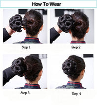 Load image into Gallery viewer, Updo Claw On Scrunchy Scrunchie Hair Bun Hairpiece Wavy Messy Hair Ponytail Extension Curly Hair Chignons - Ash Blonde
