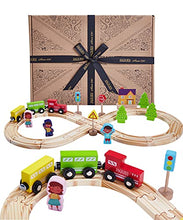 Load image into Gallery viewer, Jaques of London Wooden Train Set | Wooden Toys for 3 4 5 Year Olds | Toy Train for Kids | Toddler Toys | Since 1795
