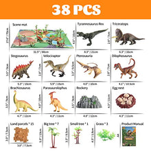 Load image into Gallery viewer, Dinosaur Toys for Boys Age 3-6, Dinasour Gift for Boys Educational Toys for 3 4 5 6 Year Old Boys Toys Age 3-6 Kids Toys Age 3 4 Presents for 3 Year Old Boys Toys Dinosaurs Play Mat Set Figures T Rex
