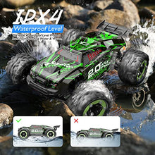Load image into Gallery viewer, DEERC Brushless 302E RC Cars, 60KM/H High Speed Remote Control Car, 4WD 1:18 Scale All Terrain Off Road Monster Truck with Extra Shell for Kids&amp; Adults, 2 Batteries 40 Min Play Car Toy for Boys&amp; Girls
