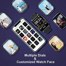 Load image into Gallery viewer, Smart Watch Men Women, 1.69" Fitness Tracker with Sleep Heart Rate Monitor, 24 Sports Modes Fitness Watch Calorie Counter Pedometer for Android iOS, Stopwatch IP68 Waterproof Smart Watches Shared GPS
