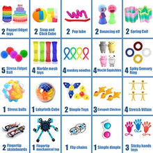 Load image into Gallery viewer, Fidget Toys Pack,50 Pcs Fidget Toy Set for Kids Adults,Sensory Toys that can Relieve the Stress of Autism,Value Package Each one is Decompressed and Fun and Creative,Toys that You can't Put It Down
