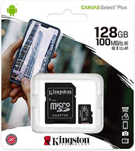 Load image into Gallery viewer, 128GB Class-10 Micro SDXC Memory Card With SD Adapter For Samsung Galaxy S9, S9 Plus,S8, S8 Plus, Note 8,Note9, S7,S7 Edge,J3,J4 PLUS,J5 2016,2017,J6, J7,J8,A3,A5 2016,2017, A6,A7,A8, A9, Samsung Tablets
